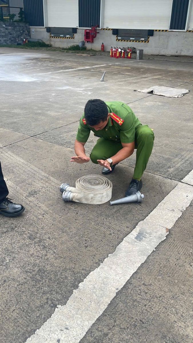 HỌC TẬP/DIỄN TẬP PHÒNG CHÁY CHỮA CHÁY 